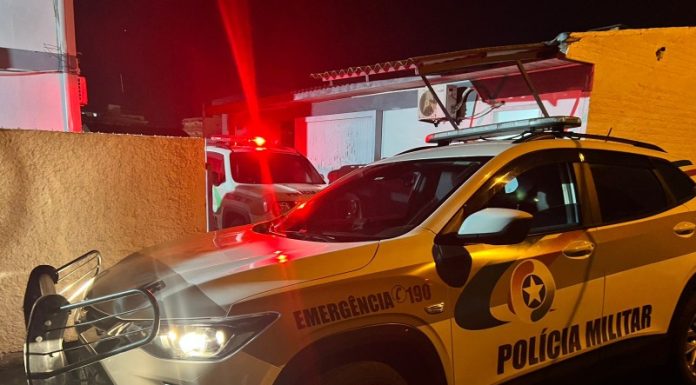 Polícia Militar salva mulher agredida pelo companheiro na noite de quinta-feira em Balneário Gaivota