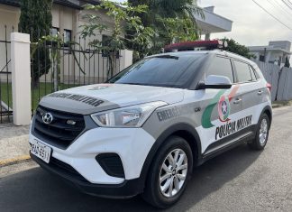 Veículo furtado em Meleiro é encontrado abandonado em plantação