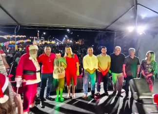 Luzes, Emoção e Alegria Marcam a Abertura do Natal Dunas Encantadas em Balneário Gaivota