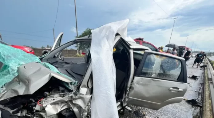 Morre no hospital, segunda vítima do grave acidente registrado há três dias em Santa Rosa do Sul; motorista causador do acidente morreu no local