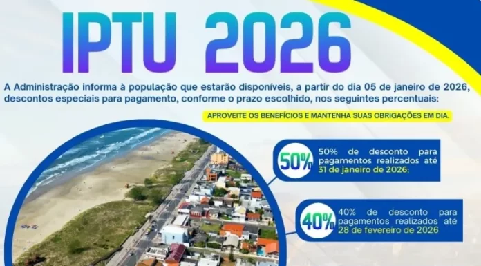 Atenção contribuintes de Balneário Gaivota