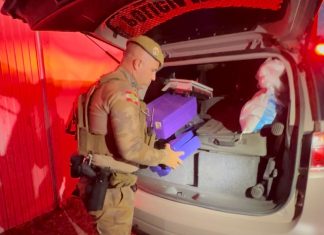 PM realiza mega apreensão de drogas em Araranguá