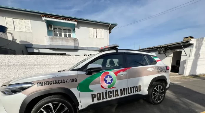 Violência doméstica mobiliza PM no bairro Coloninha, em Araranguá