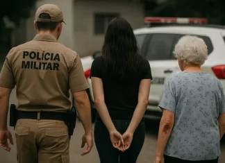lesão corporal em Jacinto Machado: casal de idosos é agredido e mulher é detida