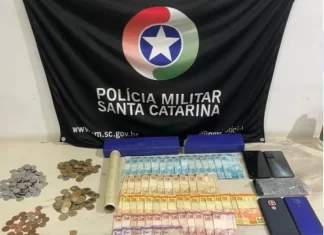 Polícia Militar prende homem por tráfico de drogas em Balneário Gaivota