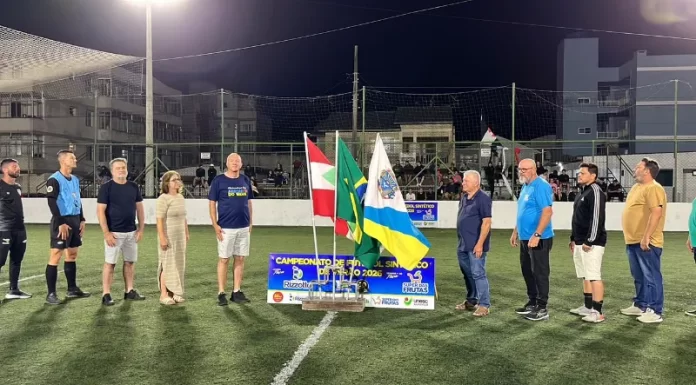 Inicia o Campeonato de Futebol Sintético Livre em Balneário Arroio do Silva