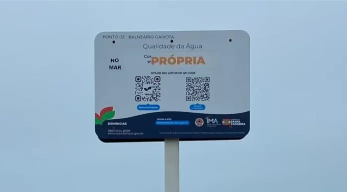 Balneário Gaivota: Praias próprias para banho