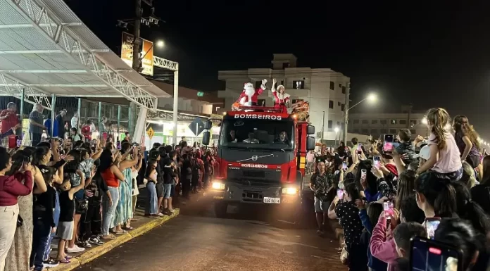 Papai Noel chega neste sábado em Balneário Arroio do Silva