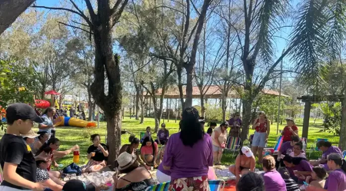 Grupos terapêuticos promovem piquenique de conexões e fortalecem vínculos em Sombrio