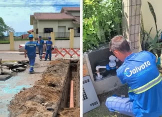 Gaivota Saneamento chega a mil ligações de rede no ano e Sombrio bate recorde