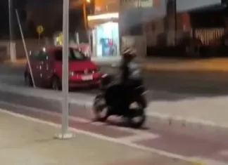 Fuga cinematográfica termina com prisão em Balneário Gaivota
