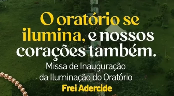 CEPRAG convida para Inauguração da Iluminação do Oratório Frei Adercide