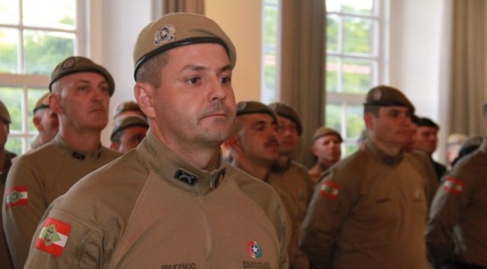 Polícia Militar de Balneário Gaivota recebe premiação Ouro no Valorem Estadual