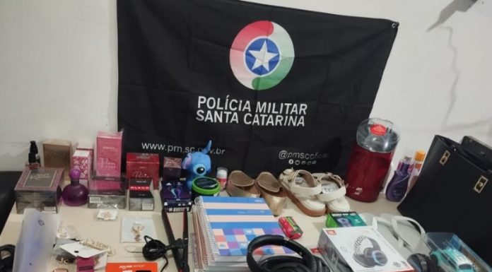 Meleiro – Cinco pessoas são presas por furto e diversos objetos são recuperados