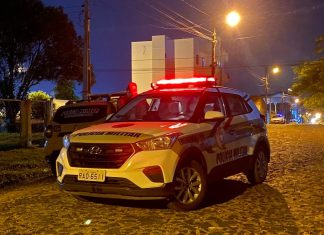 Homem é preso após agredir companheira e filho em Santa Rosa do Sul