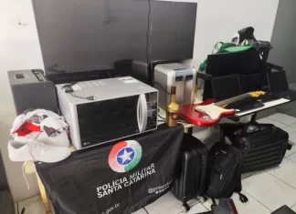 Furto em residência termina com dois presos em Sombrio