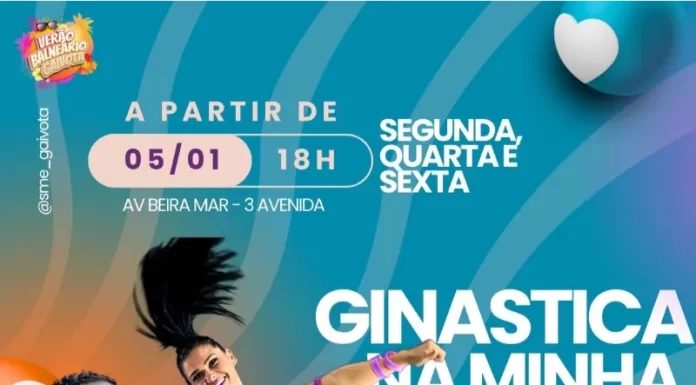 Balneário Gaivota: Projeto de Ginástica – Movimento, Saúde e Diversão para Todos