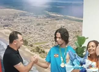Balneário Gaivota: Município presta homenagem ao atleta Paralímpico John