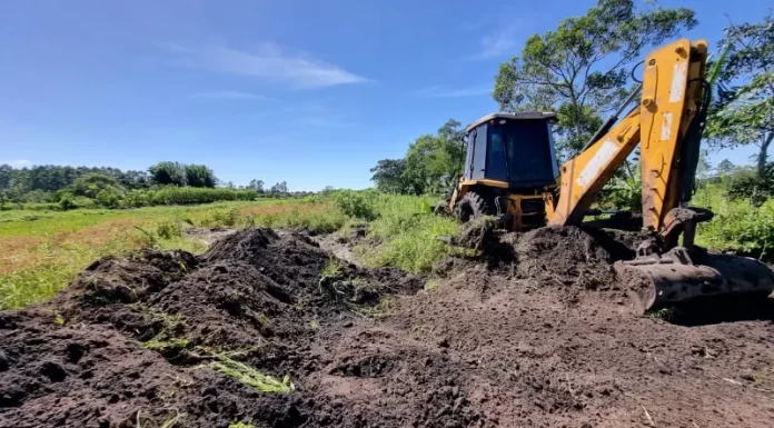 Araranguá faz melhorias no interior para dar melhores condições de tráfego às comunidades do campo