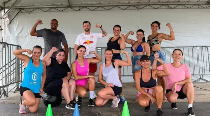 Ginástica na Minha Praia movimenta Balneário Gaivota