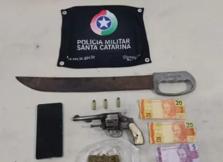 Homem é preso por porte ilegal de arma de fogo em Timbé do Sul