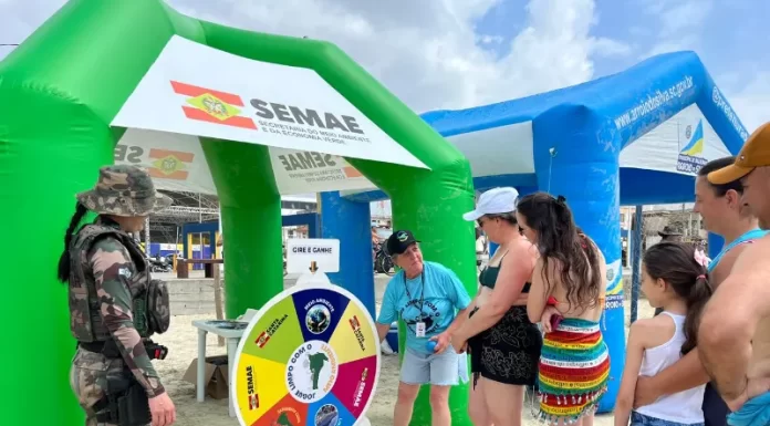Balneário Arroio do Silva recebe programa Jogue Limpo com o Meio Ambiente