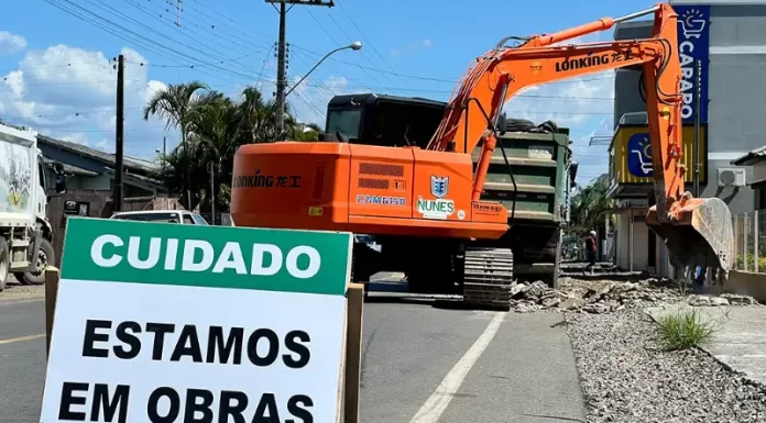 Inicia a obra da ciclovia em Jacinto Machado