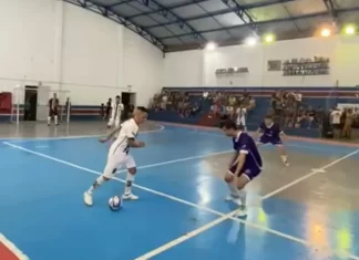 Começou o Praiano DUNET de Futsal 2026 em Balneário Gaivota
