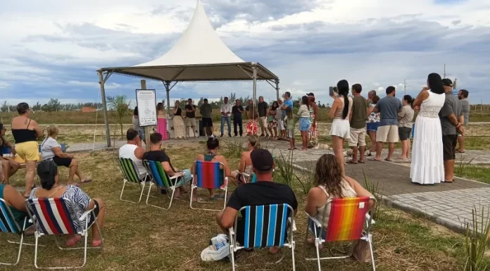 Balneário Gaivota: Praça de Lazer em Nova Torres