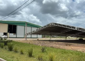 Estruturas ganham forma nos preparativos do Campo Agroacelerador da Cooperja