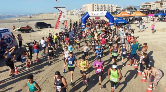Corrida Rústica de Verão Mar de Maria reúne mais de 300 atletas em Balneário Arroio do Silva