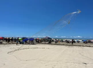 1º Torneio de Arremesso de Tarrafa é sucesso em Balneário Arroio do Silva