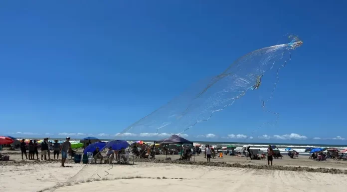 1º Torneio de Arremesso de Tarrafa é sucesso em Balneário Arroio do Silva