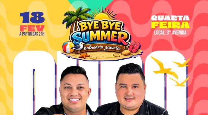 O verão está se despedindo, mas a festa está só começando em Balneário Gaivota