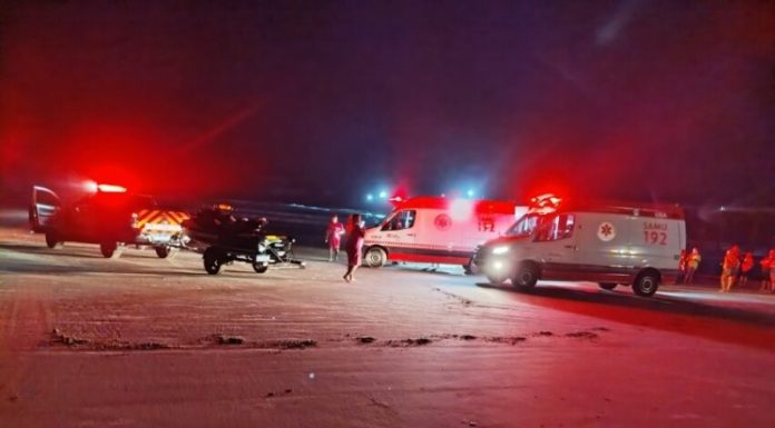 Afogamento: morre mulher resgatada pelos Bombeiros na Praia da Meta