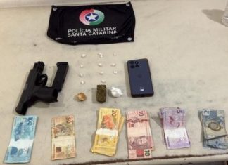 Três homens são presos por tráfico de drogas em Araranguá