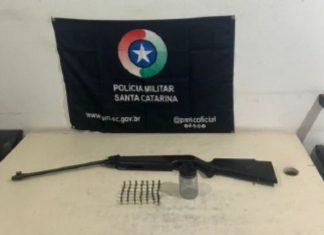 Homem é detido por posse irregular de arma de fogo em Sombrio