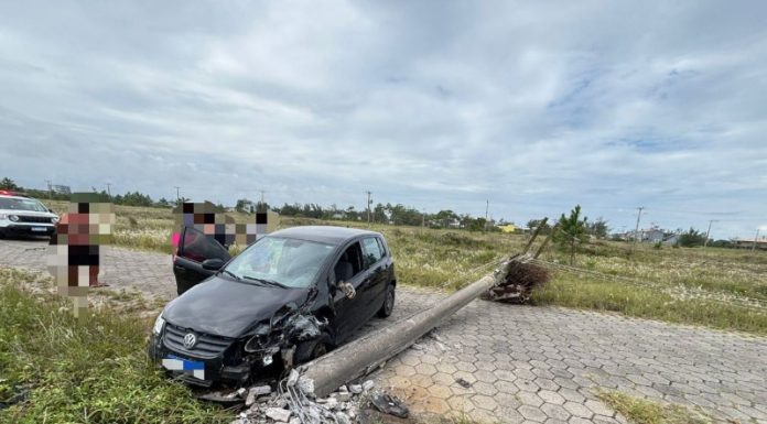 Ex persegue, ameaça, envolve sobrinho nas intimidações e mulher sofre acidente ao tentar fugir em Passo de Torres
