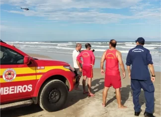 Desaparecimento no mar mobiliza buscas em Passo de Torres