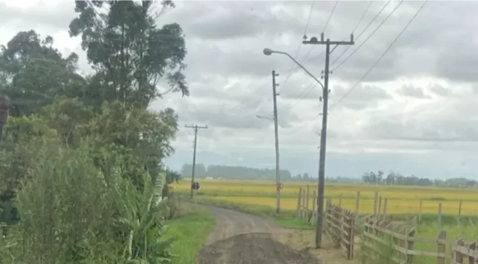 Agricultura segue com serviços no interior de Araranguá