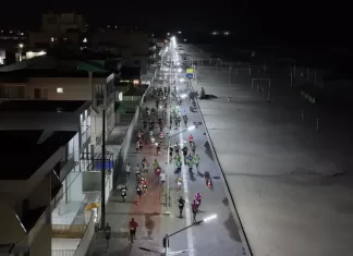 Summer Night Run movimenta o calçadão de Balneário Arroio do Silva na noite de sexta-feira