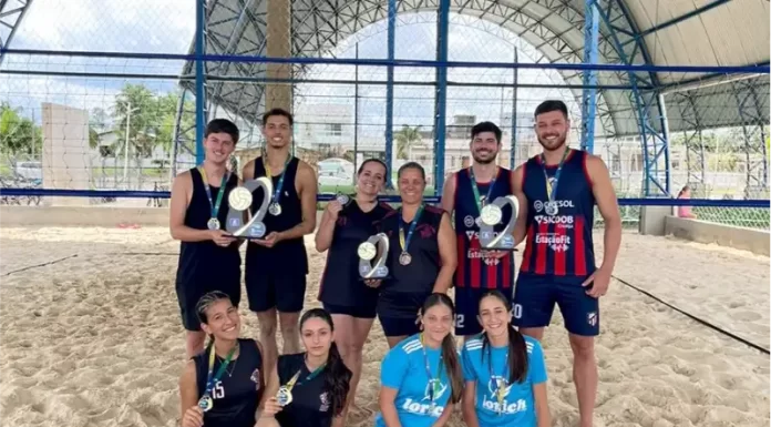 Jacinto Machado conhece seus campeões do Vôlei de Areia