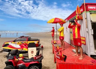 Pós-temporada inicia no Litoral Sul catarinense com postos de guarda-vidas mantidos até abril