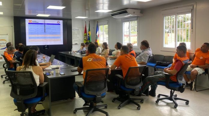Sombrio participa do 2º Simulado Geral de Gestão de Desastres de SC