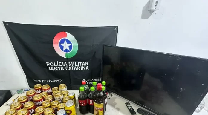 Homem é preso após furtar bar em Balneário Arroio do Silva