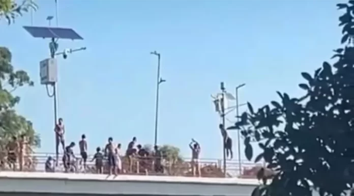 Jovem desaparece após pular de ponte no Rio Araranguá