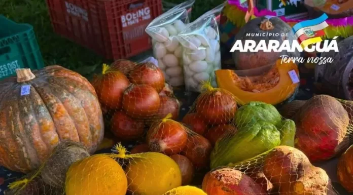 Araranguá: nesta semana, a Feira da Agricultura Familiar será realizada na quinta-feira