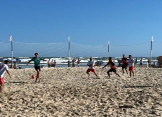 Balneário Arroio do Silva: finais do Campeonato de Futebol de Areia