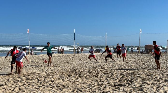 Balneário Arroio do Silva: finais do Campeonato de Futebol de Areia