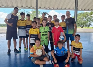 Anjos do Futsal: Inscrições abertas em Santa Rosa do Sul.